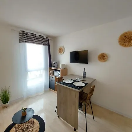 Apartament L'ethnik--studio Confort--clim--parking--wifi